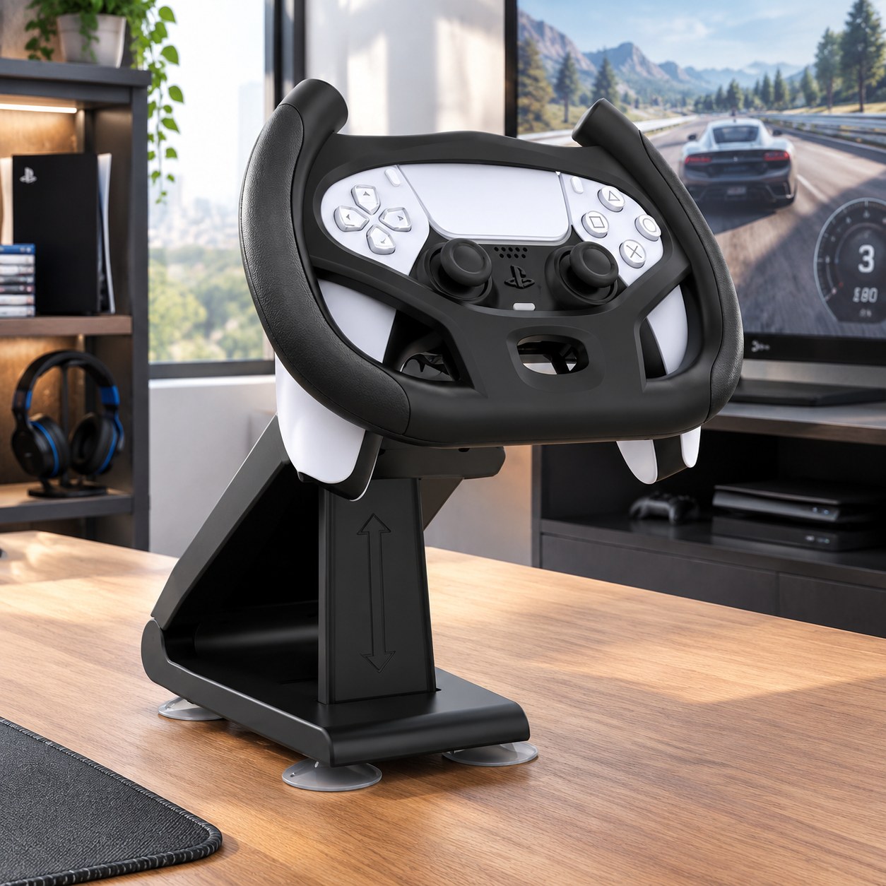 Kjh AT682 Racing Steering Wheel Game Controller — Computers