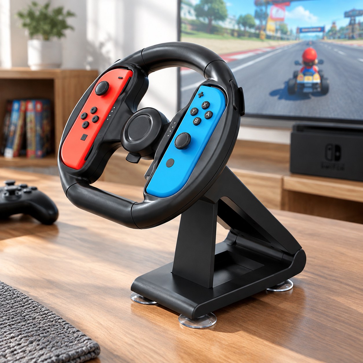 Kjh AT683 Racing Steering Wheel for Nintendo — Computers