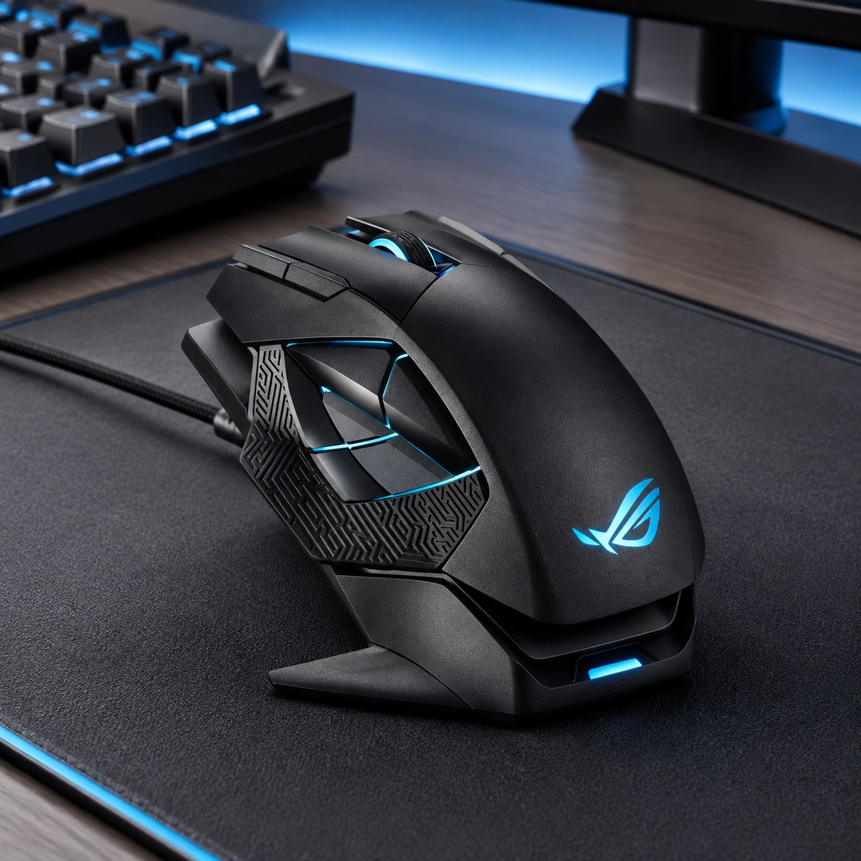 Gaming Mouse Wireless Gaming Mouse Rog Spatha X — Computers
