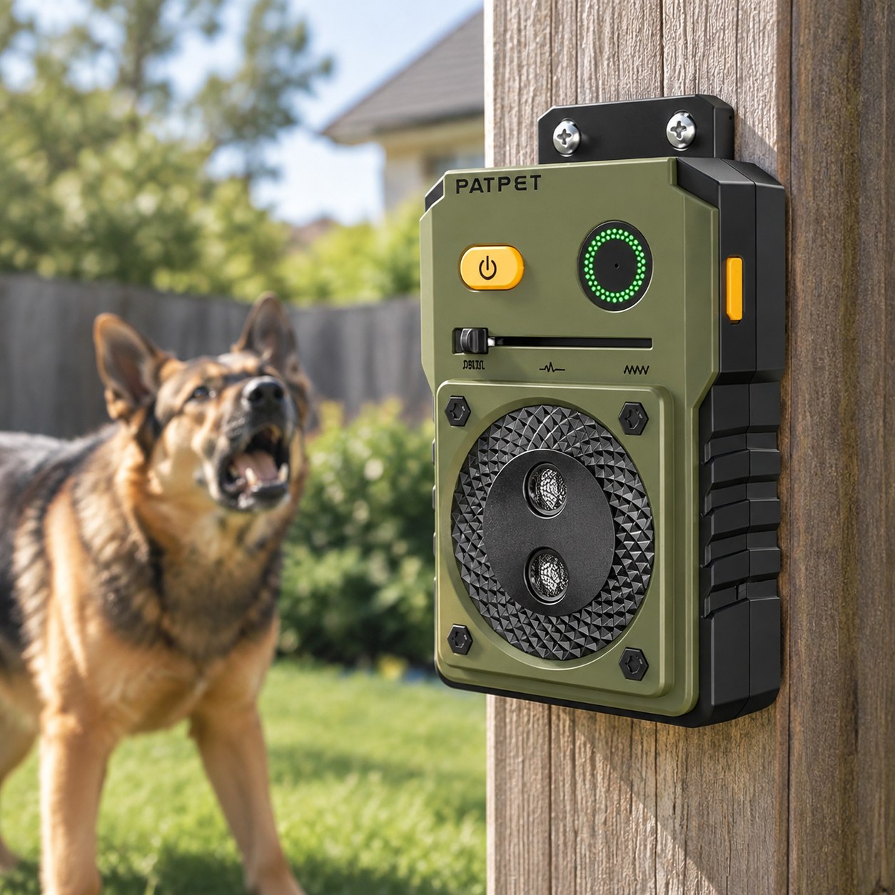Dark Red Brand Dog Barking Stopper Device — Pet supplies