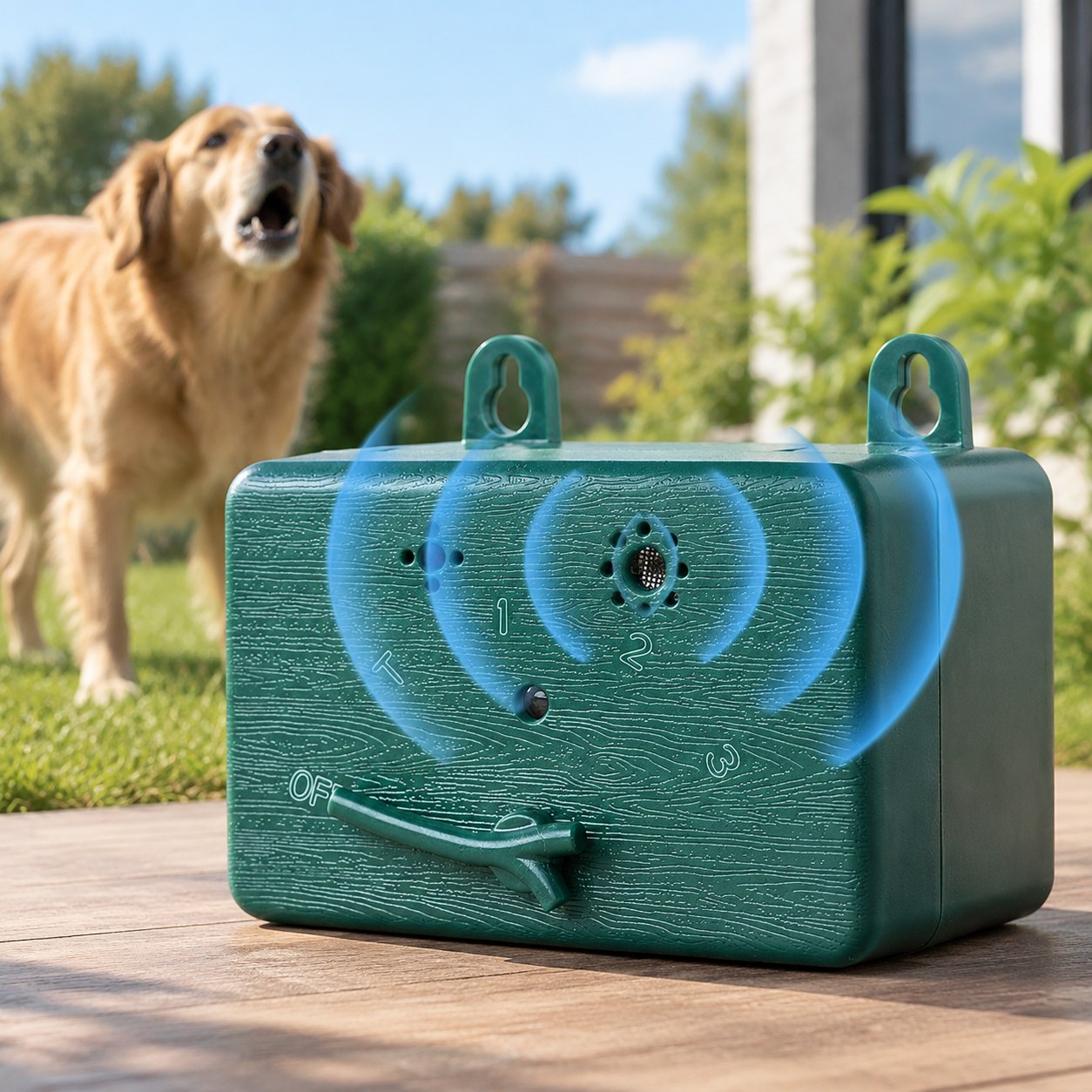 Dark Red Brand Dog Bark Correction Device — Pet supplies