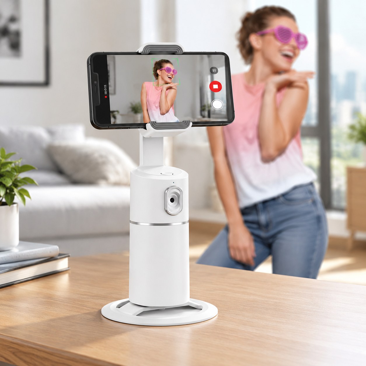 Harmony HIll's Phone Tripod with Face Tracking