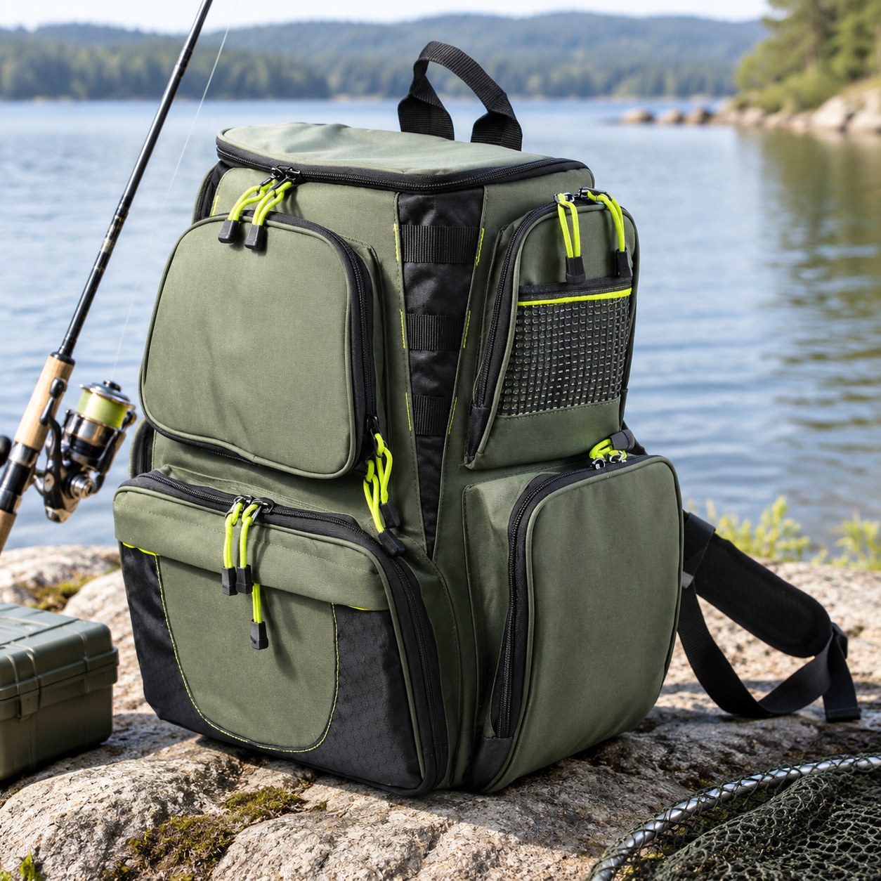 Luya Fishing Backpack — Sport and outdoors