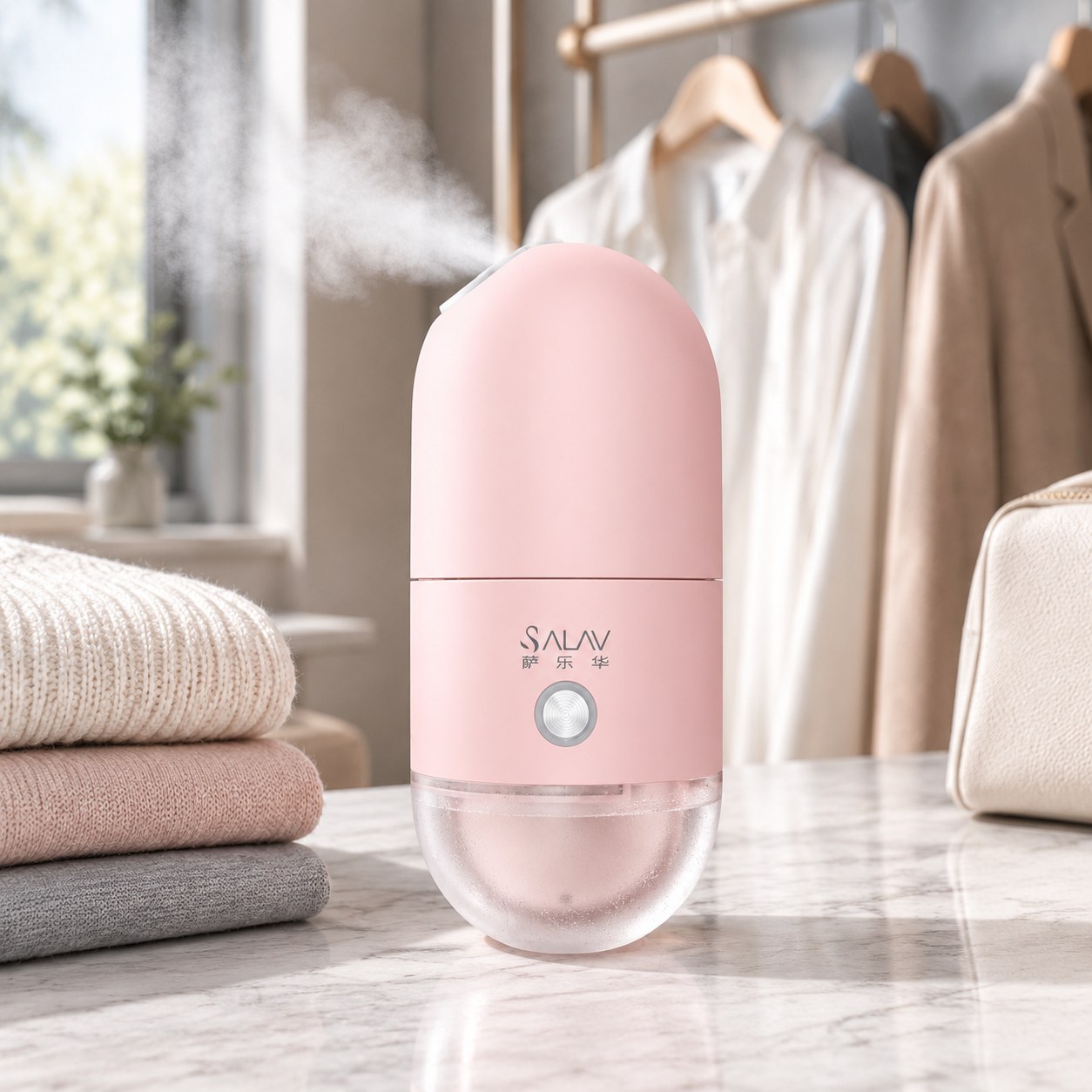 Salav Travel Steam Iron Mini Garment Steamer — Home appliances