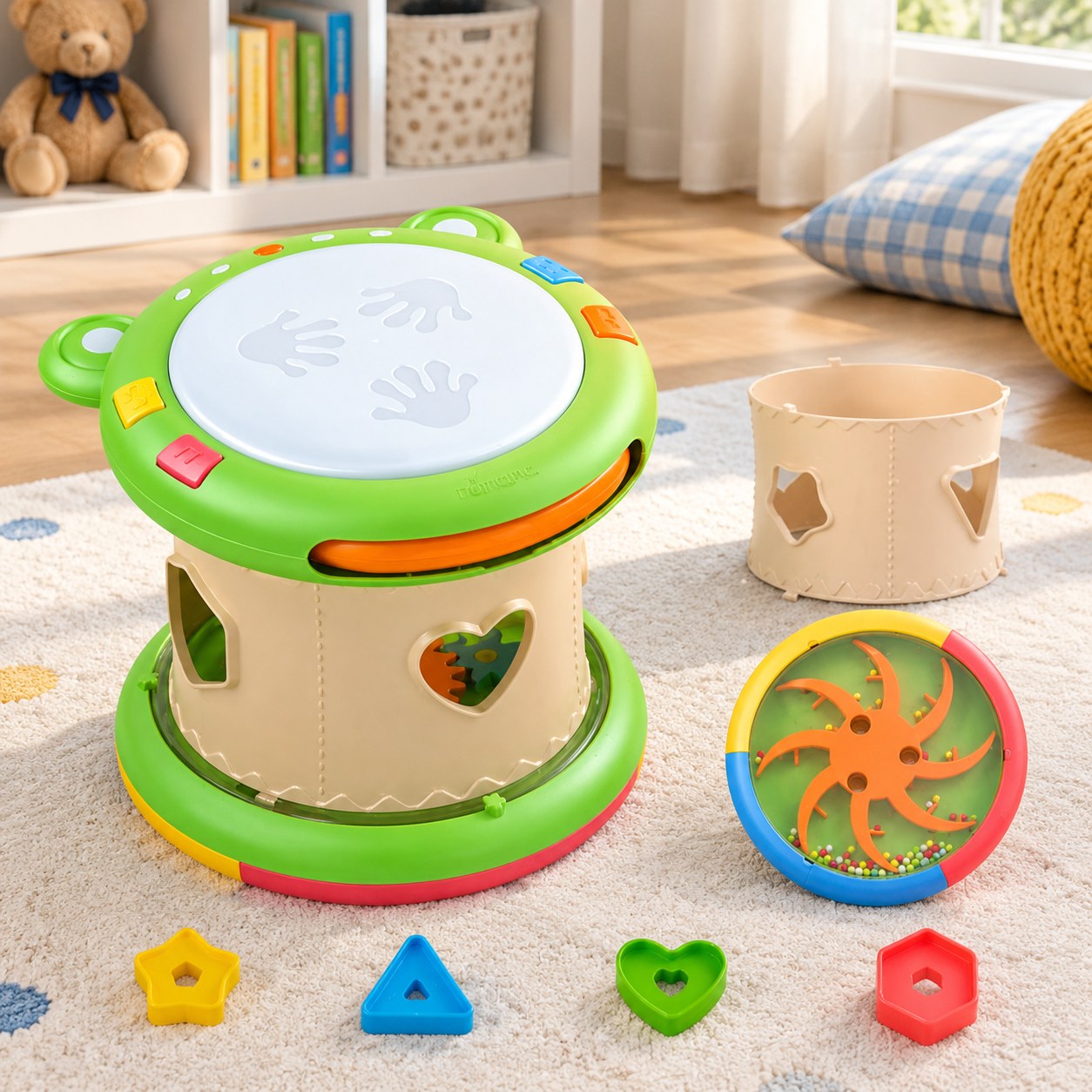 3-in-1 Toy Drum