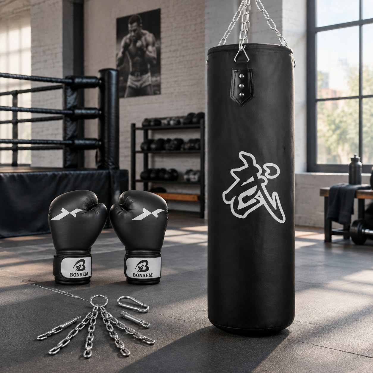 Nenurodyta Boxing Punching Bag Set Deal — Sport and outdoors
