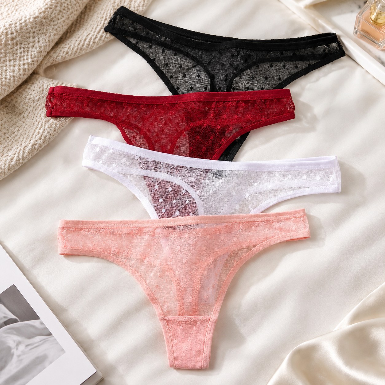 Nenurodyta Dots 4-Pack Panties Set — Clothing, shoes and accessories