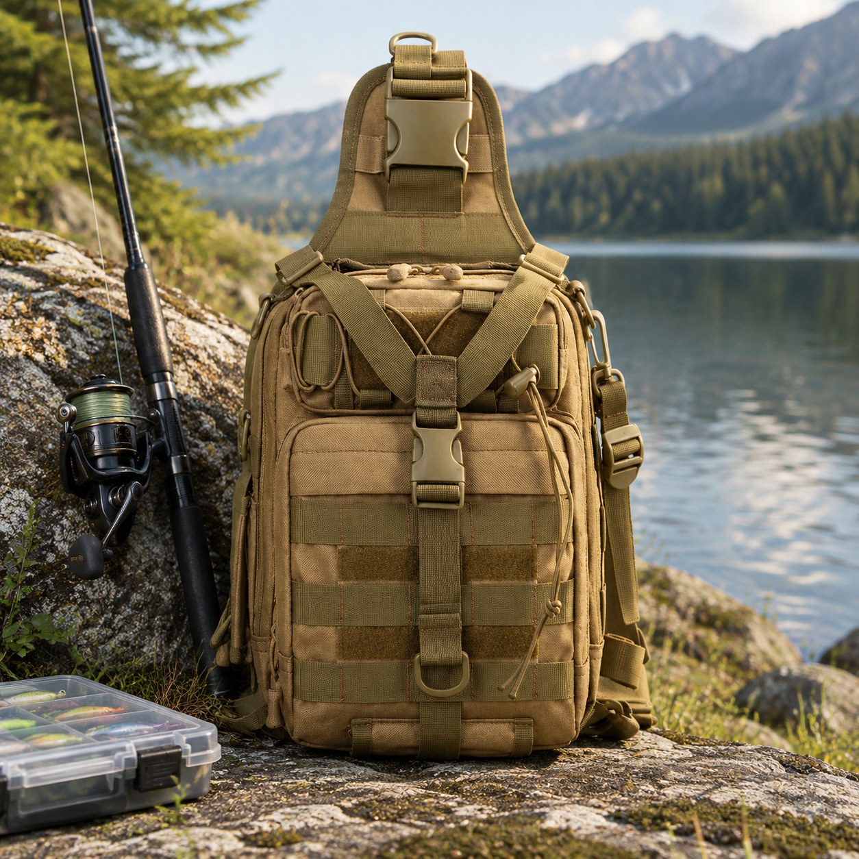 Masawi Fishing Backpack — Sport and outdoors