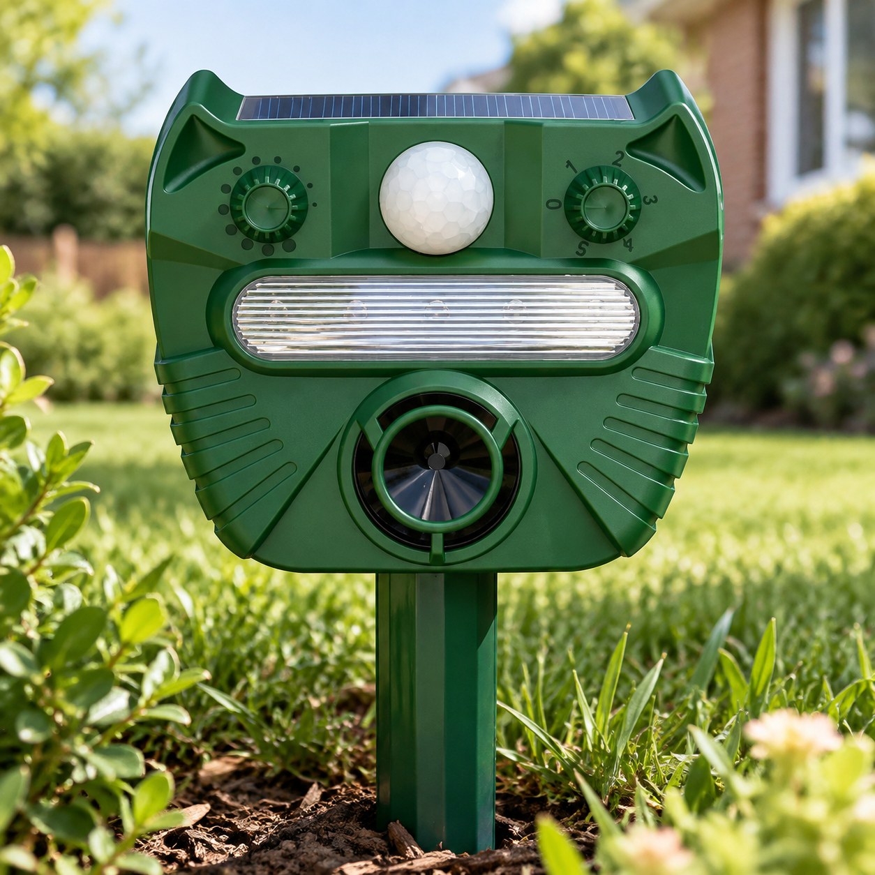 Manhiro Ultrasonic Animal Repeller — Garden