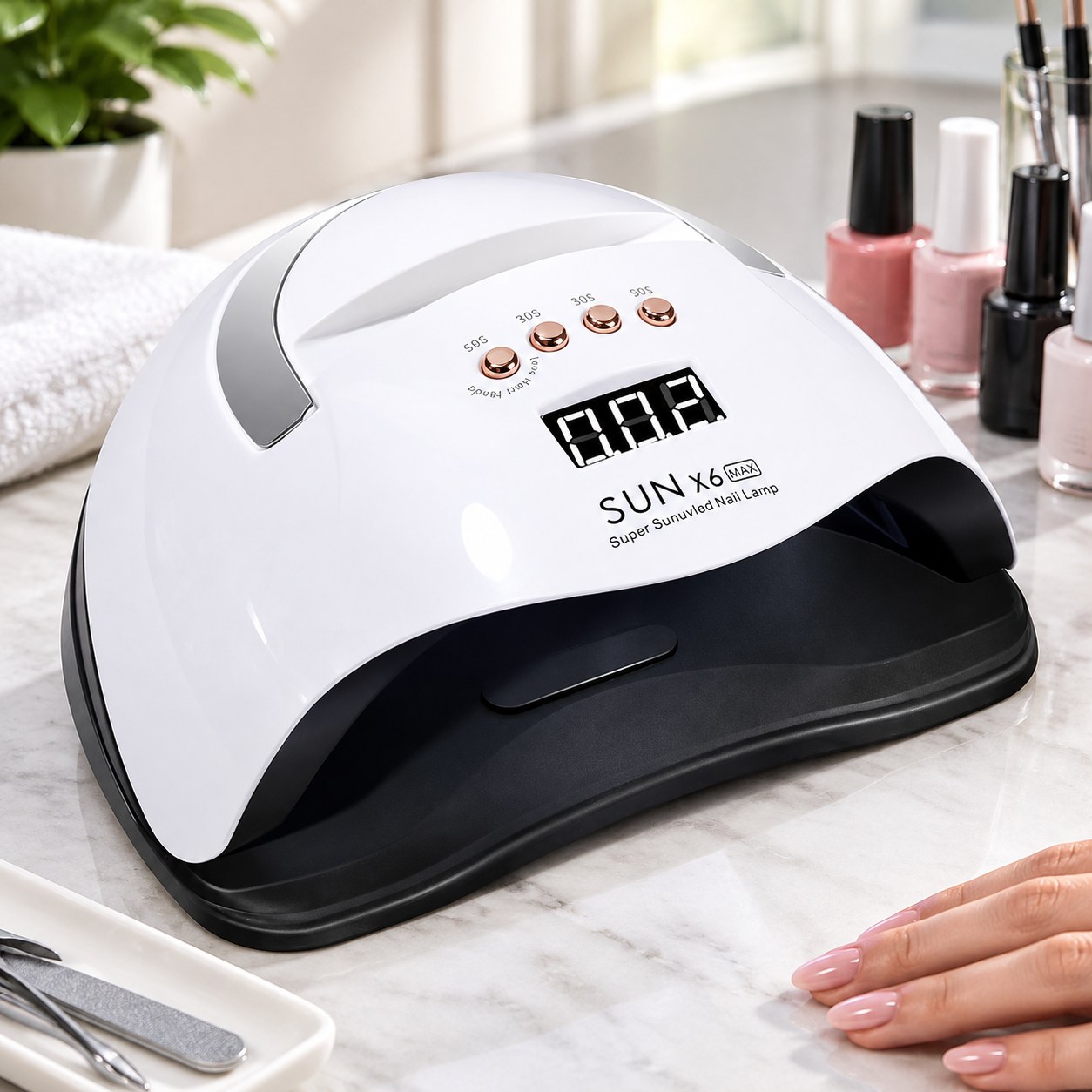 Sun X6 Max AA682 Nail Lamp — Health and beauty