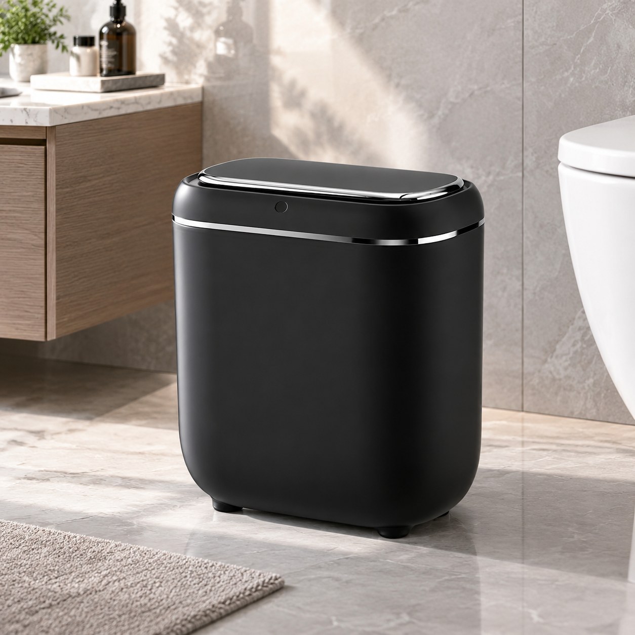 Contactless Smart Sensor Trash Can, 14 L — Kitchen and household