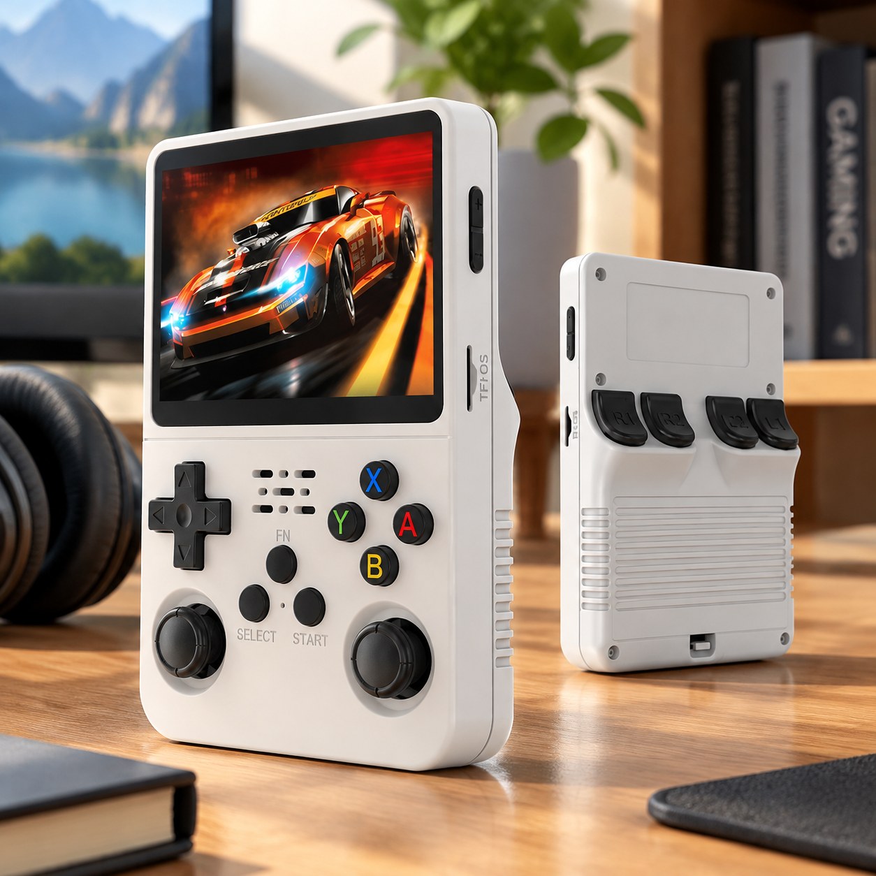 Atvirojo kodo R36S Retro Handheld Video Game Console Linux System 3.5 Inch IPS Screen Portable Pocket Video Player R35S 64 GB Games — Computers