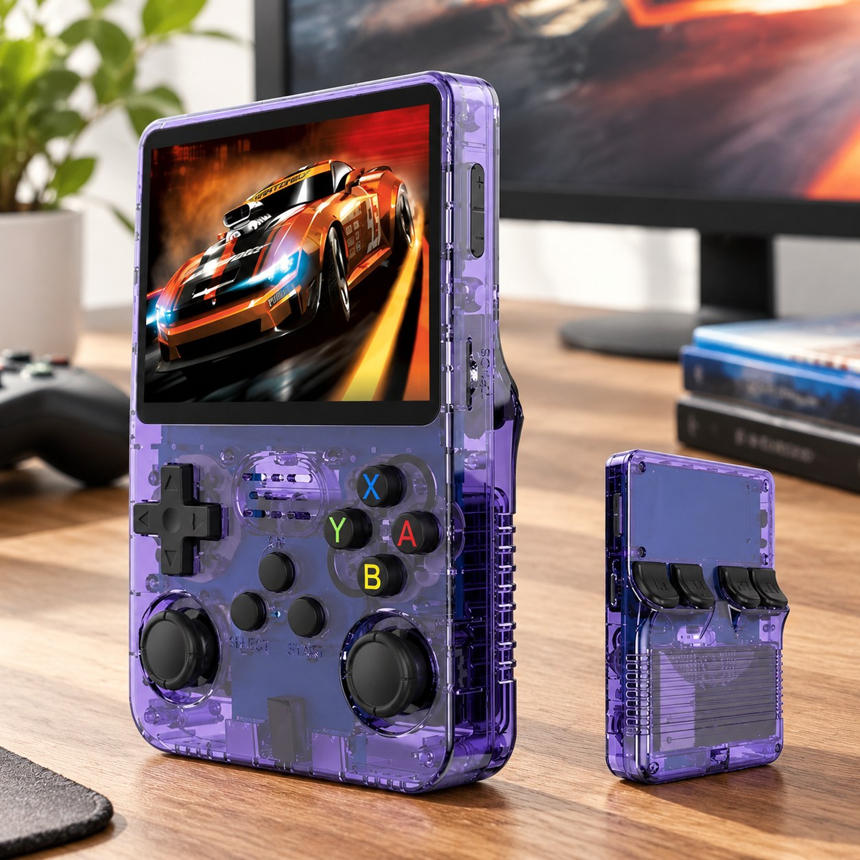 Nenurodyta BOYHOM R36S retro handheld game console Linux system 3.5 inch IPS screen R35s Plus portable pocket video player 64 GB 128 GB — Computers