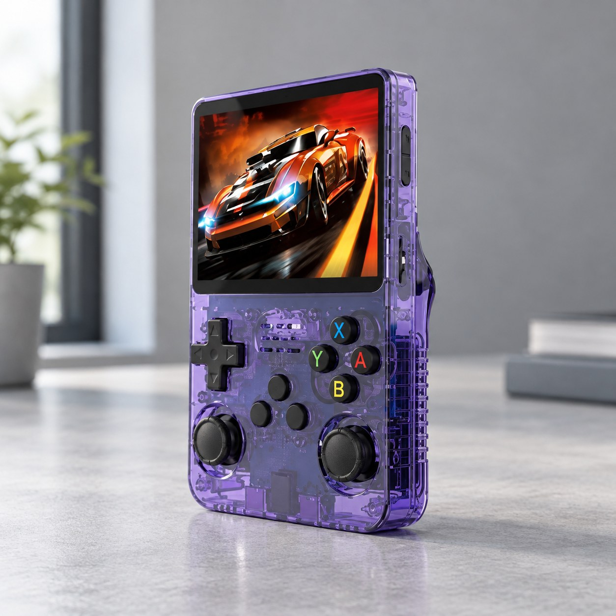 Nenurodyta R36S Gaming Console 3.5 Inch IPS Screen 20000 Classic Retro Games Console Linux System Portable Pocket Video Game Player — Computers