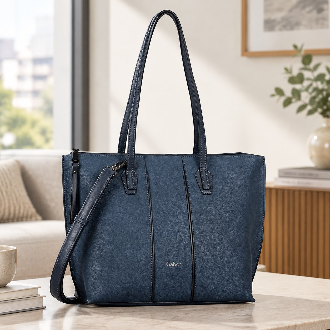 Gabor Anni Women's Shoulder Bag, Blue — Clothing, shoes and accessories