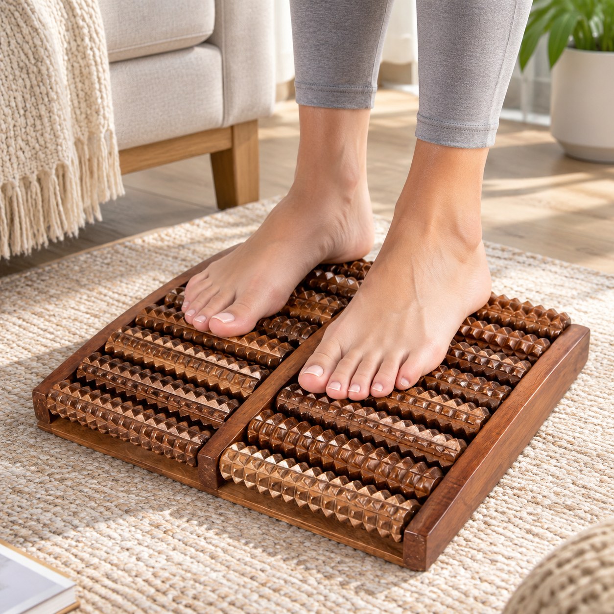 Nenurodyta Professional Acupressure Foot Massager — Sport and outdoors