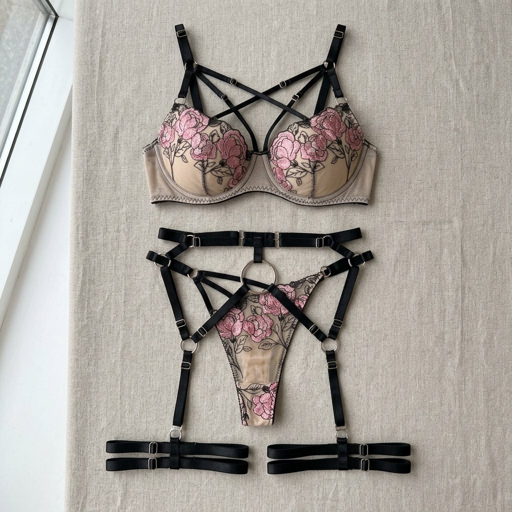 Nenurodyta Sylvia Lingerie Set — Clothing, shoes and accessories