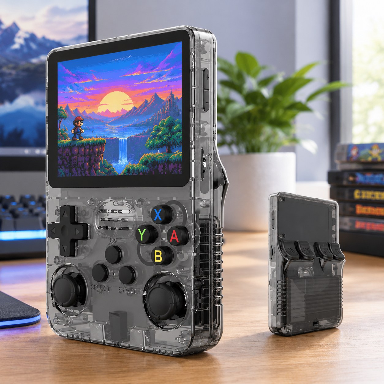 De'Luxe R36S Retro Game Console — Computers