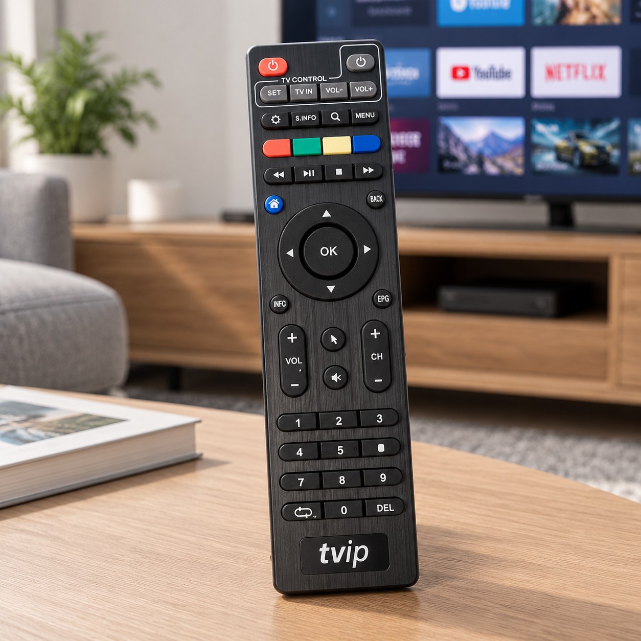 Replacement Universal Remote Control for Tvip410, Tvip412, Tvip415, Tvips300, Tvip605, V530, V525 Smart TVs - AliExpress — TV, audio and video