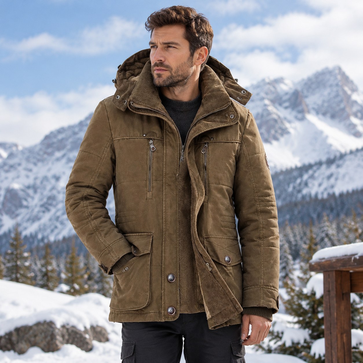 Dark Red Brand (6xL-BN) Please note that our product names start with the color and size. If you need a different color or size, please specify your desired color or size. -20 Degrees Winter Parka Men's Down Jacket Men's White Hooded Down Jacket for Outdoor Thick Warm, 6XL — Clothing, shoes and accessories